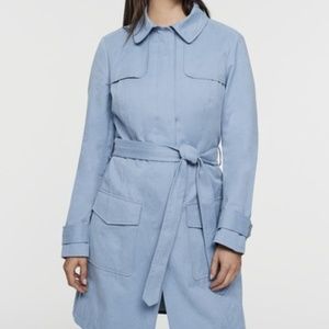 Long Tall Sally Belted Trench Coat